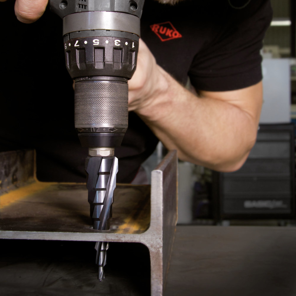 RUKO Stufenbohrer HSS spiralgenutet RUnaTEC D.6-20mm Ku- Kassette ULTIMATECUT Produktbild img2 L