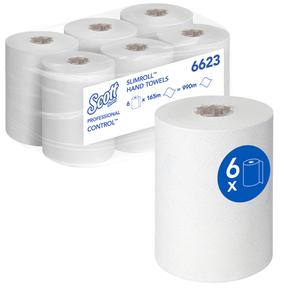 KIMBERLY-CLARK PROFESSIONAL Scott Control 6623 weiß L165mxB198mm Produktbild img1 L