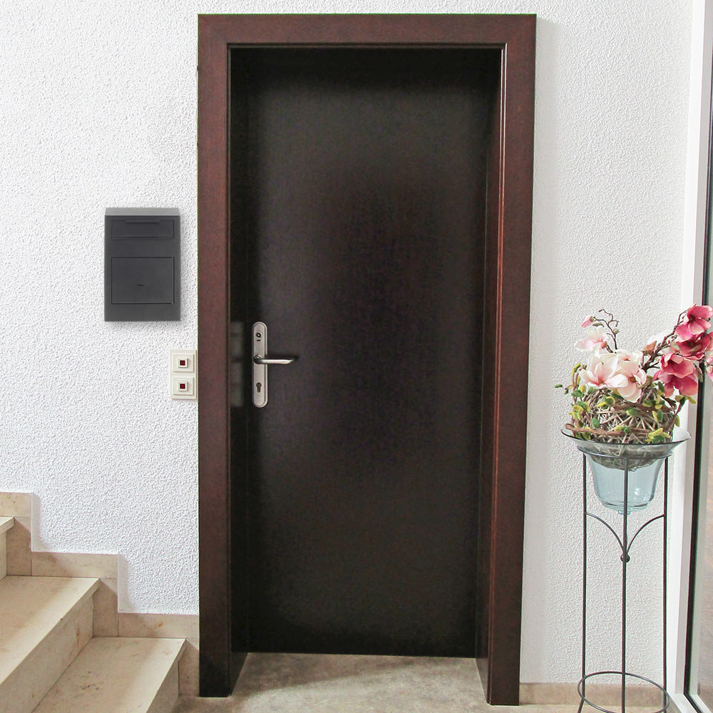 ROTTNER OB-Schlüsseltresor, Cashmatic Basic, Doppelbartschloss schwarz Produktbild img6 L