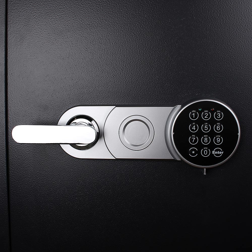 ROTTNER OB-Feuerschutztresor, Sydney, 100, mit elektronischem Zahlenschloss, STA anthr. Produktbild img6 L