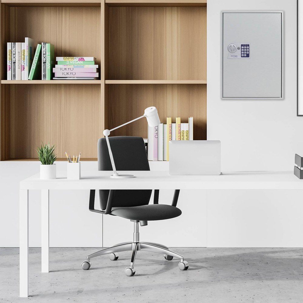 ROTTNER, Schlüsselschrank, S, Elektronikschloss, lichtgrau Produktbild img6 L