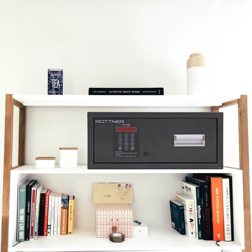 ROTTNER MB-Möbeleinsatztresor, MOTION 1,mit elektronischem Zahlenschloss, anthrazit Produktbild img7 L