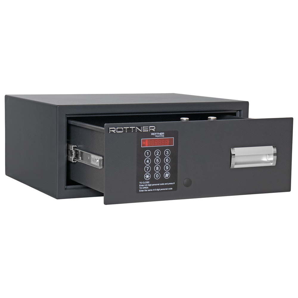 ROTTNER MB-Möbeleinsatztresor, MOTION 1,mit elektronischem Zahlenschloss, anthrazit Produktbild img2 L