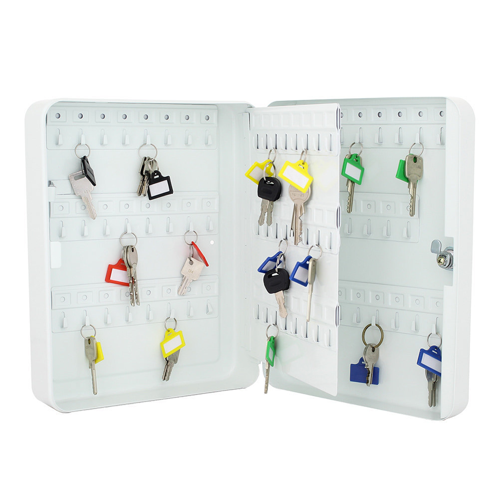 ROTTNER, Schlüsselkassette, Wandmontage, lichtgrau, Stahlblech Produktbild img3 L