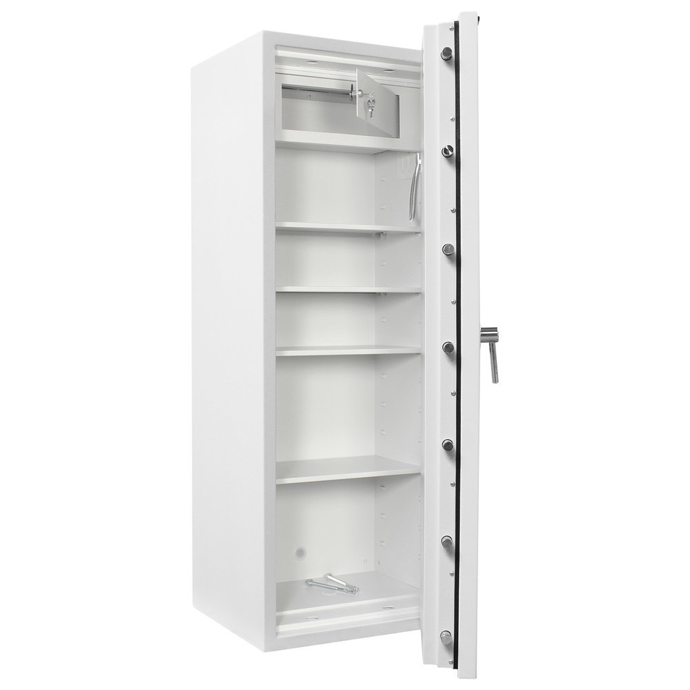 ROTTNER OB-Feuerschutztresor, Diamant Super, 160, m.elektro.Zahlenschl., Stahl lichtgrau Produktbild img2 L