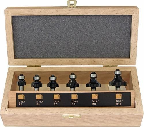 FISCH Scheibenschneider-Satz 5tlg. Schaftdurchm. 13mm Produktbild img2 L