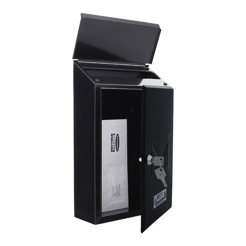 ROTTNER, Briefkasten Pisa, abschließbar, Wandmontage, Stahl Produktbild img3 L