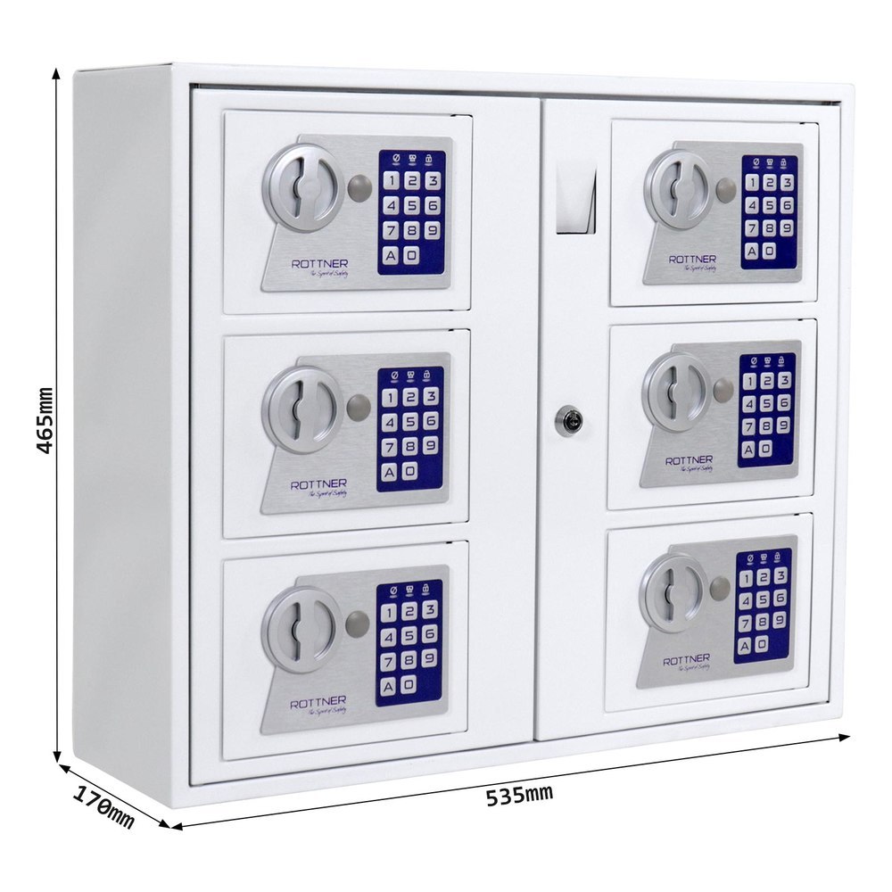 ROTTNER, Schlüsselausgabe, Keysystem, weiß Produktbild img4 L