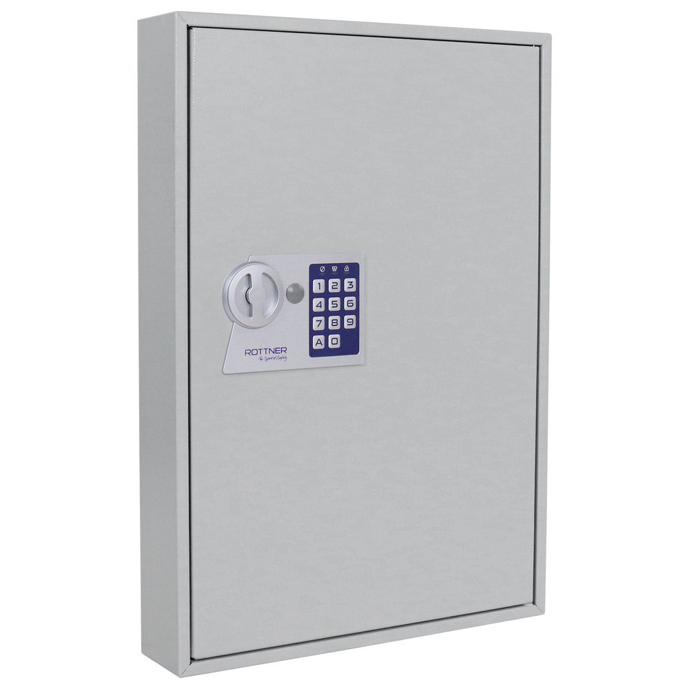 ROTTNER, Schlüsselschrank, S, Elektronikschloss, lichtgrau Produktbild img1 L