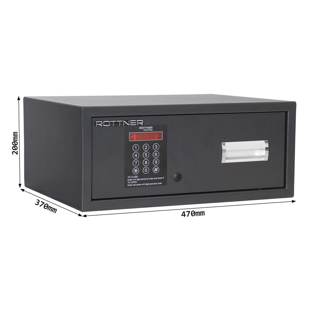 ROTTNER MB-Möbeleinsatztresor, MOTION 1,mit elektronischem Zahlenschloss, anthrazit Produktbild img5 L