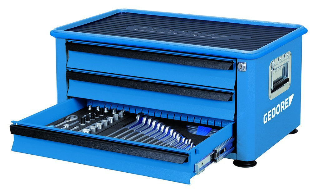 GEDORE 1430 Werkzeugtruhe mit 3 Schubladen Produktbild img3 L