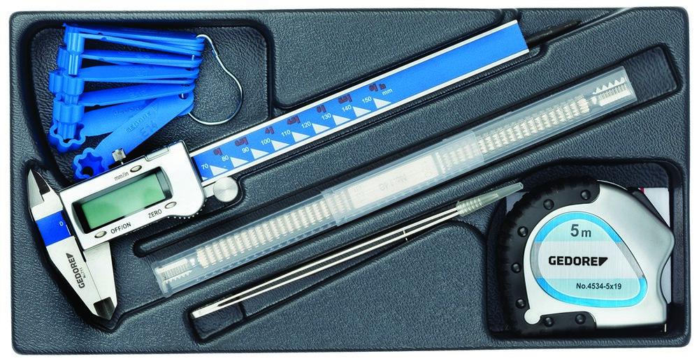 GEDORE 1500 ES-711 Mess-Sortiment in 1/3 ES-Modul Produktbild img1 L
