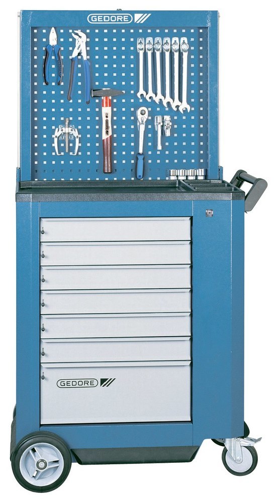 GEDORE R 2004 L Lochblechrückwand 768x770x116mm absenkbar Produktbild img2 L
