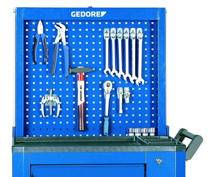 GEDORE R 2004 L Lochblechrückwand 768x770x116mm absenkbar Produktbild img4 L