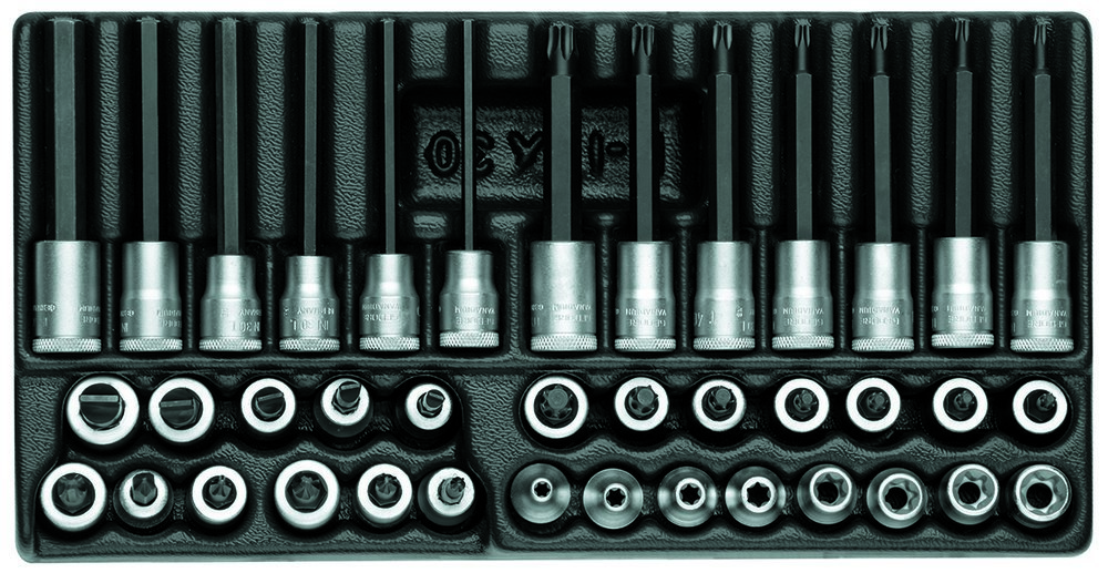 GEDORE 1500 ES ITX 30 Satz Schraubendrehereinsätze 3/8" in 1/3 ES-Modul Produktbild img1 L