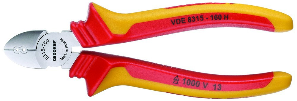 GEDORE VDE 8315-160 H VDE-Abisolier-Seitenschneider 160 mm Produktbild img4 L
