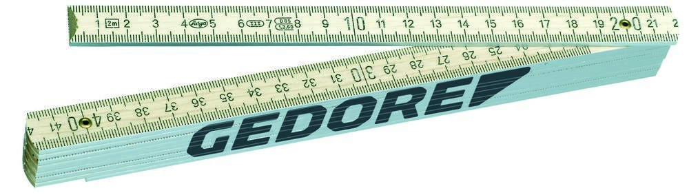 GEDORE 4533-2 Holzgliedermaßstab 2 m Produktbild img1 L