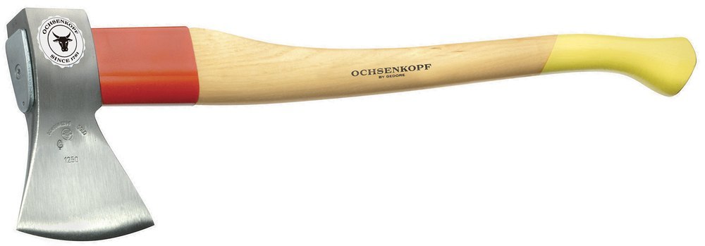 GEDORE Forstaxt rheinische Form 1250g ROTBAND Ochsenkopf Produktbild img2 L