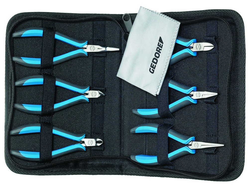 GEDORE S 8305 ESD Elektronikzangen-Set, 6-teilig Produktbild img1 L
