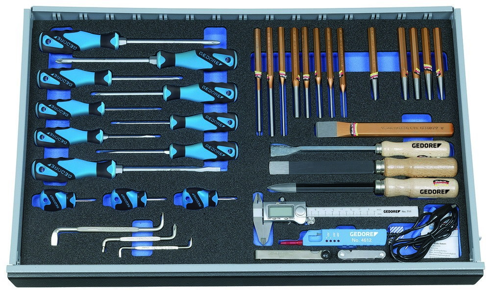 GEDORE 2005 CT4-2160-119 Werkzeugsortiment in Check-Tool-Modul 36-teilig Produktbild img1 L