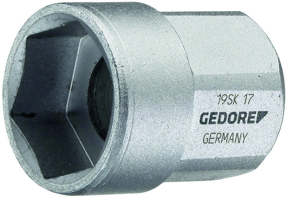 GEDORE Steckschlüsseleinsatz 1/2" 6-kant, kurz Produktbild img2 L
