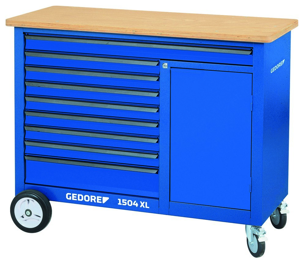 GEDORE 1504 XL 1710 Rollwerkbank 1,25 m breit Produktbild img1 L