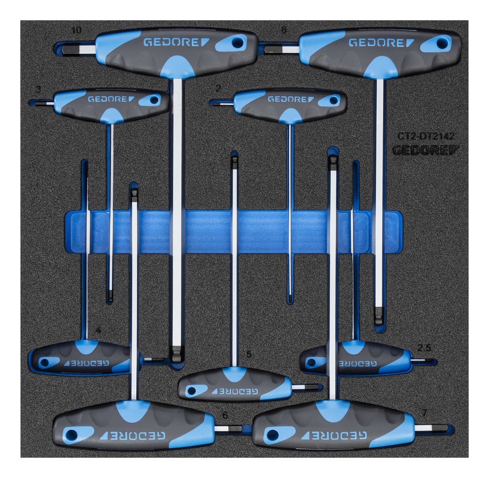 GEDORE Werkzeugmodul CT2/3 Winkelschr.dr. 6kt. Produktbild img1 L