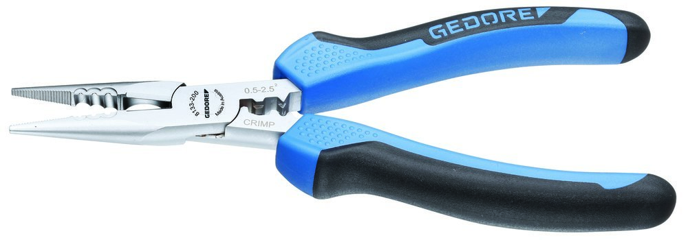 GEDORE Mehrfachzange mit Schneide, gezahnt, gerade Form Produktbild img2 L