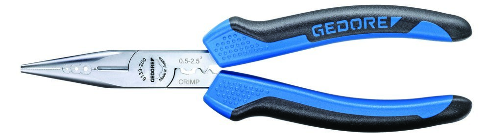 GEDORE Mehrfachzange mit Schneide, gezahnt, gerade Form Produktbild img1 L