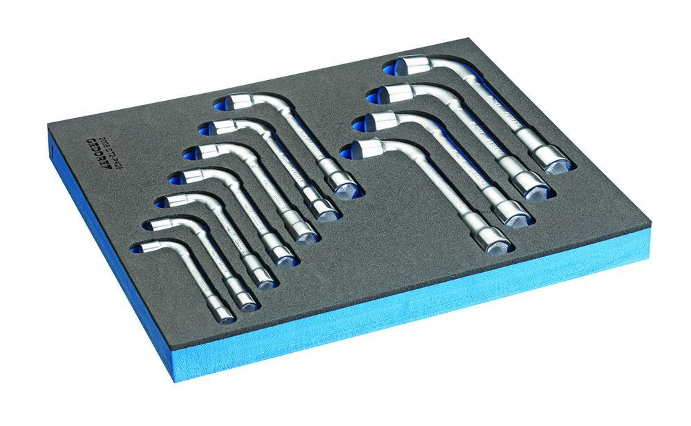 GEDORE 2005 CT2-25PK Doppelsteckschlüssel-Satz in Check-Tool-Modul, 11-teilig Produktbild img2 L