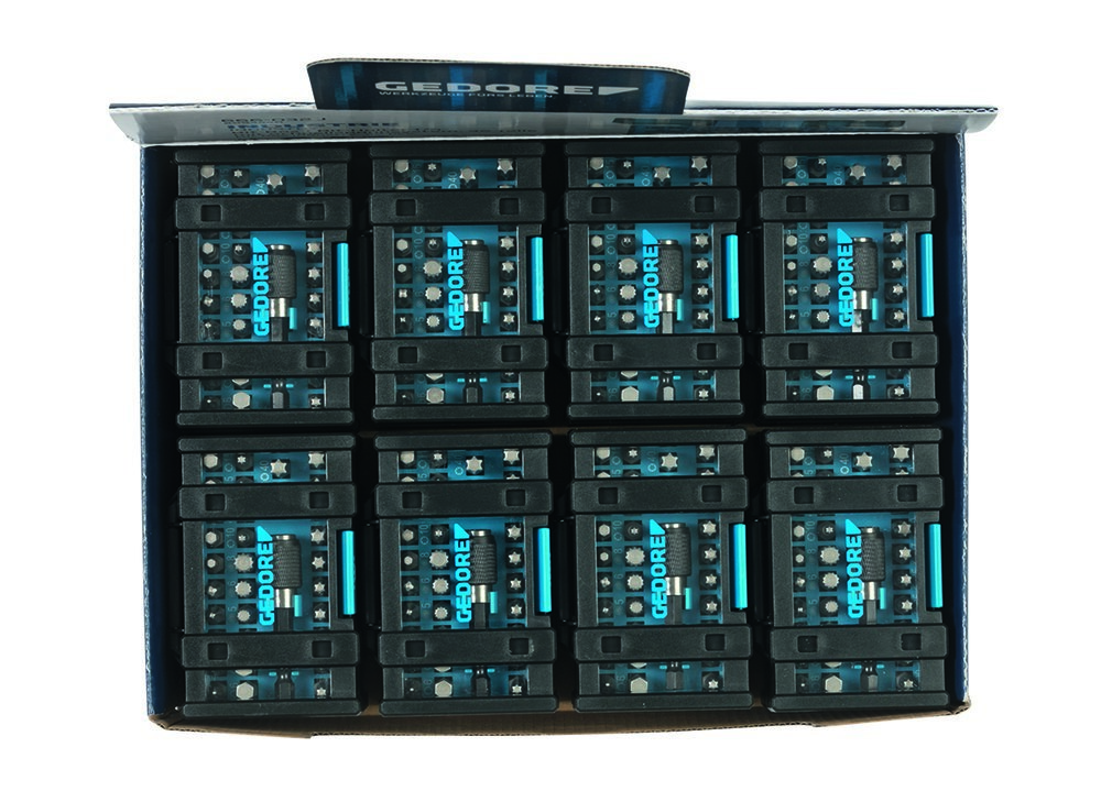 GEDORE VS 666-032-J Display mit 16x Bit-Box Industrie Produktbild img2 L