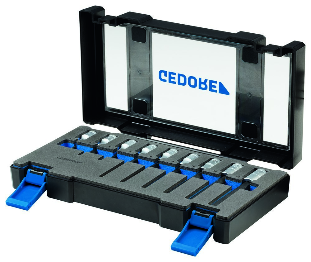 GEDORE Schraubendreher-Einsätze Satz 1/4" + 3/8" TX-Plus 10-teilig Produktbild img3 L