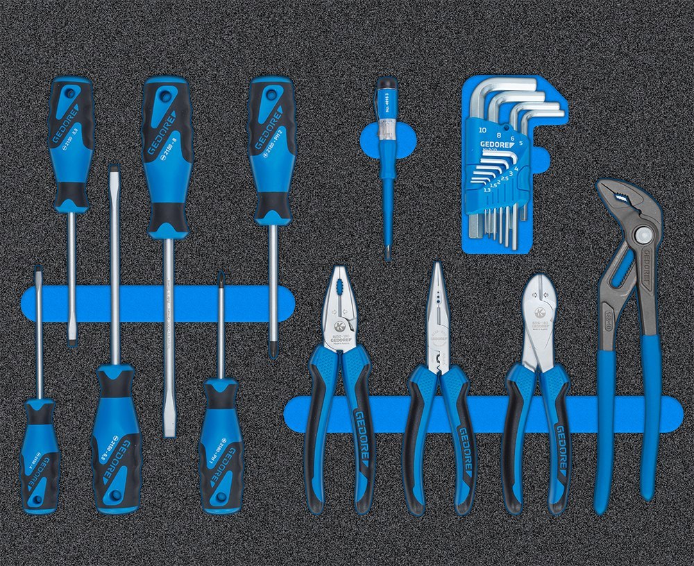 GEDORE Werkstattwagen bestückt WSL-M-TS- 172 172-teilig Gedore Produktbild img4 L