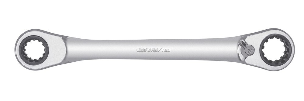 GEDORE R07501019 Doppelringratschenschlüssel Rechts/Links 10+13+17+19 mm Produktbild img1 L