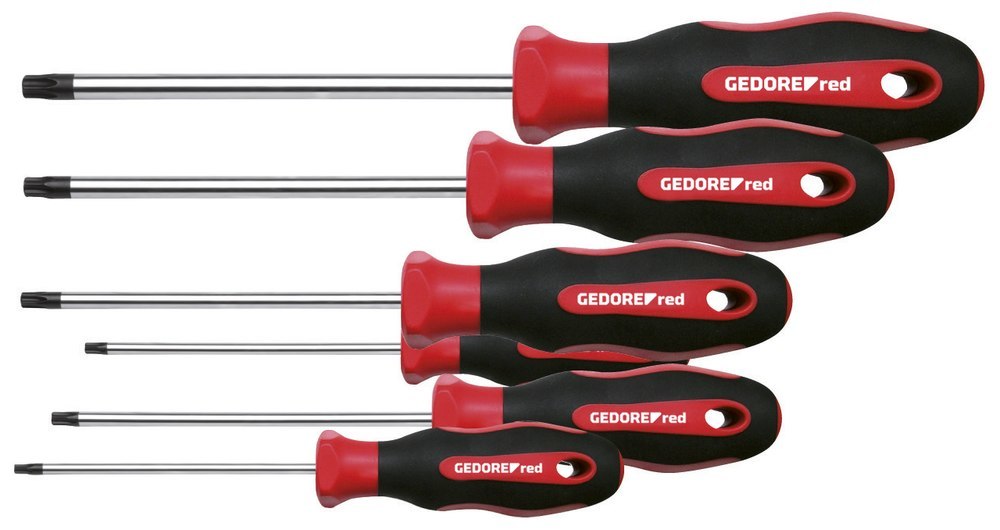 GEDORE R38402006 2K-Schraubendrehersatz T10-40 6-teilig Produktbild img1 L