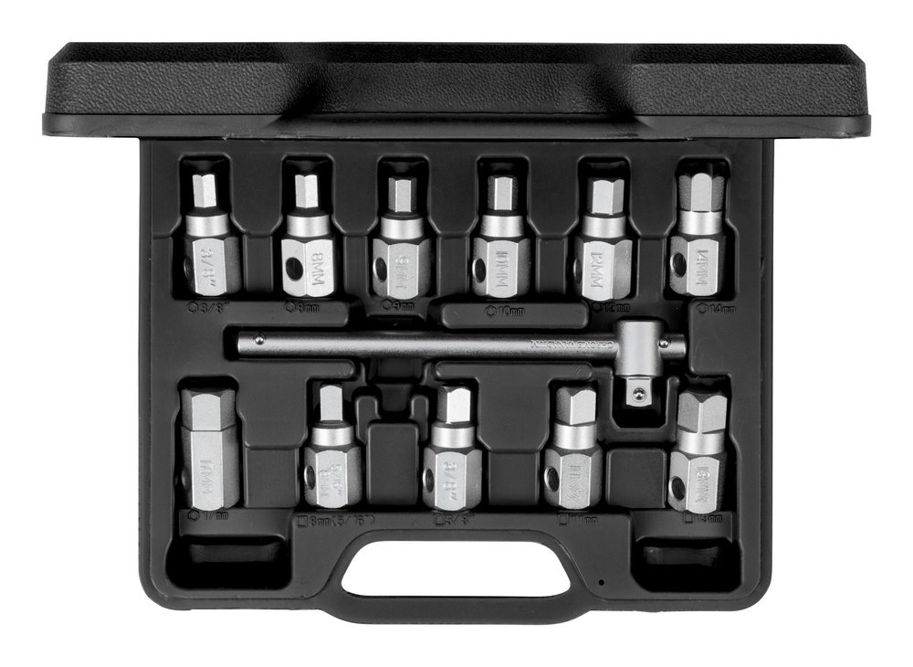 GEDORE R15553004 Öldienstschlüssel-Satz Q-Griff 3/8" 12-teilig Produktbild img1 L