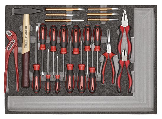 GEDORE R21010004 Werkzeugsatz 3x CT-Module 129-teilig Produktbild img3 L