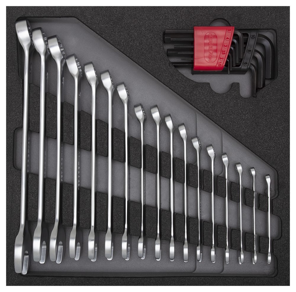 GEDORE R22250000 Ringmaulschlüssel-Satz 4/6 CT-Modul 26-teilig Produktbild img1 L