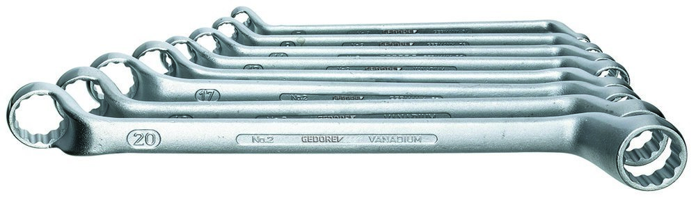 GEDORE 2-122 ISO Doppelringschlüssel-Satz 12-tlg 6-34 mm Produktbild img1 L