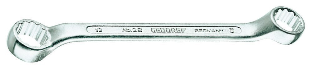 GEDORE 2 B 8X9 Doppelringschlüssel, kurz, UD-Profil, 8x9 mm Produktbild img1 L
