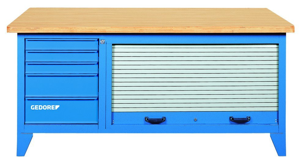 GEDORE B 1500 L Werkbank mit Blechjalousie Produktbild img1 L