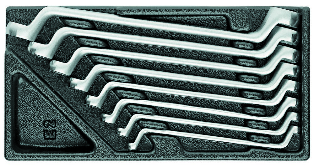 GEDORE 1500 ES-2 Doppelringschlüssel-Satz in 1/3 ES-Modul Produktbild img1 L