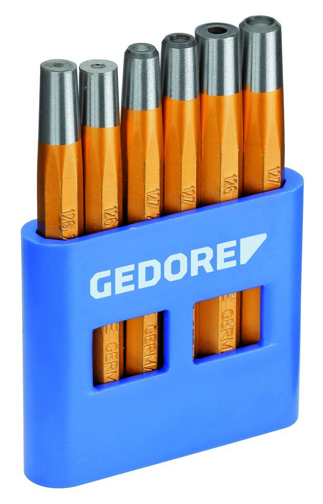 GEDORE 125 B Nietzieher und -kopfsetzer Satz 6-teilig Produktbild img1 L