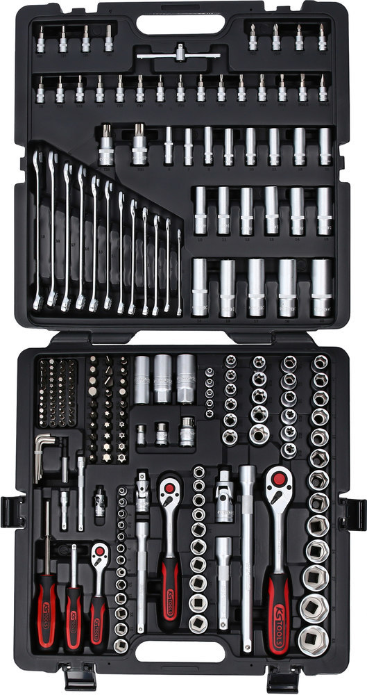 KS TOOLS Steckschlüssel-Garnitur 1/4"+3/ 8"+1/2" 216-teilig KS Tools Produktbild img4 L