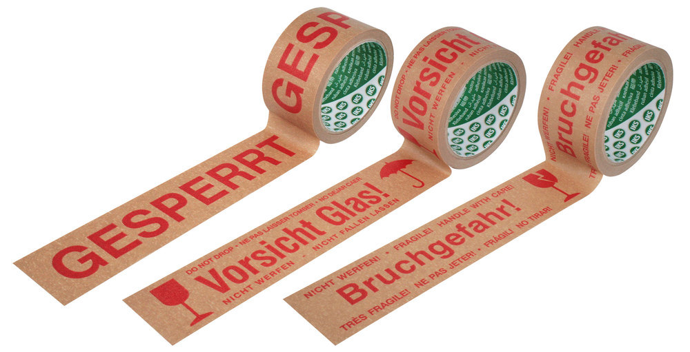 IKS Papier-Warnband "Gesperrt" 50mx50mm Produktbild img1 L