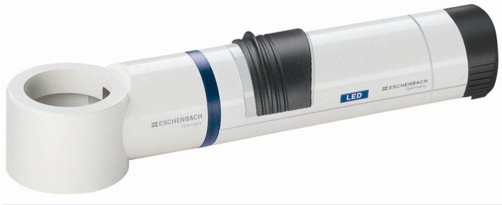 ESCHENBACH LED Beleuchtung mit Batteriegriff für Präzisionsskalenlupe Produktbild img1 L