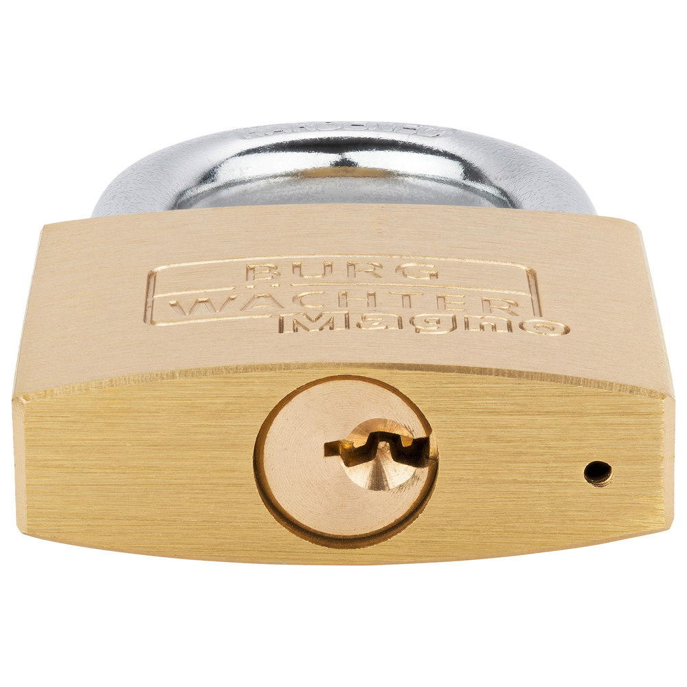 BURG WÄCHTER Vorhangschloss 400 E 50/2,gelb Produktbild img1 L