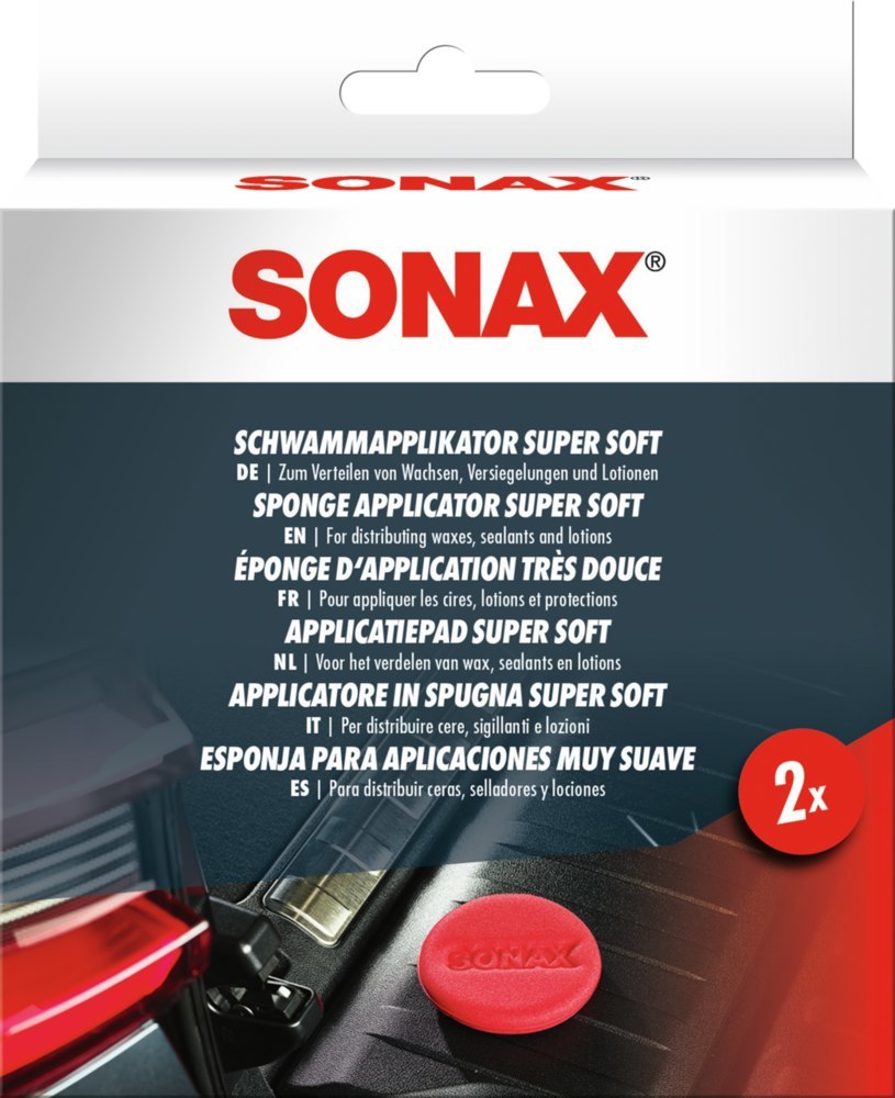 SONAX SchwammApplikator -Super Soft- 2 S tück Produktbild img3 L