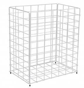 ELOS Gitterabfallkorb 60 Liter weiß Metall Produktbild img1 L