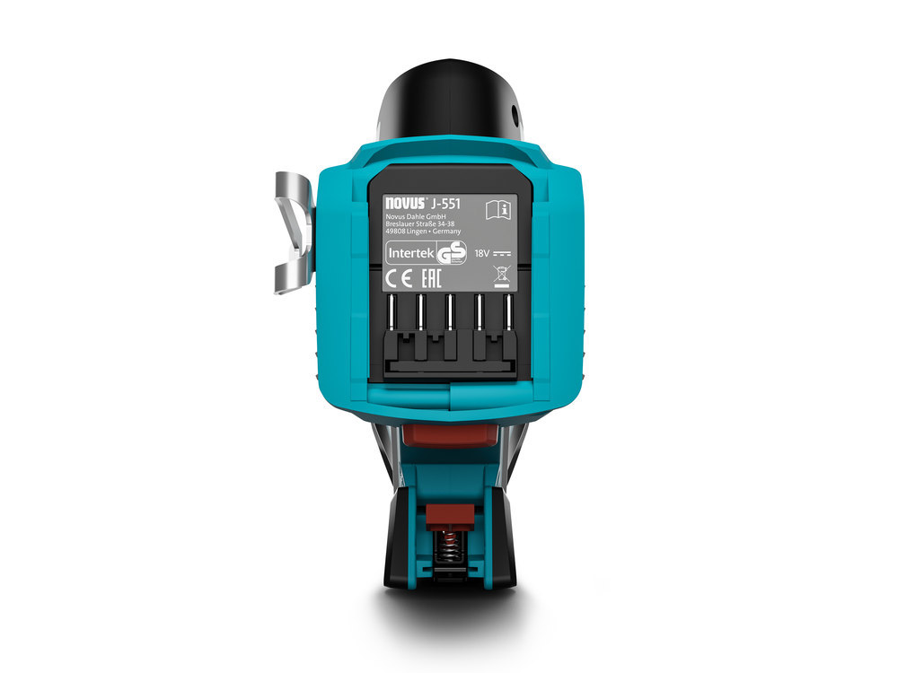 NOVUS Akku-Klammergerät solo J- 551 ohne Akku ohne Ladegerät Karton Produktbild img2 L